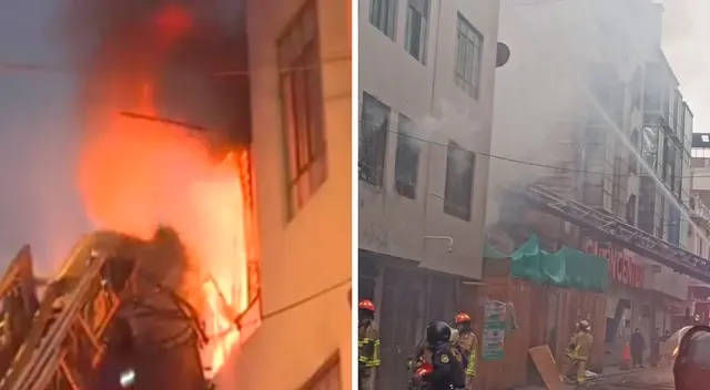Bomberos pidieron a Sedapal aumentar la presión del agua en la zona.
