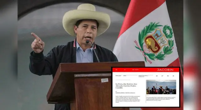 En Perú, los cuchillos ya están listos para Pedro Castillo”, indicó la revista Jacobin. En Perú, los cuchillos ya están listos para Pedro Castillo”, indicó la revista Jacobin.