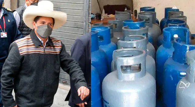 Pedro Castillo recibe reclamos por alza del GLP.