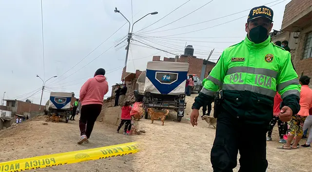 Crimen en Comas, genera indignación en los moradores por falta de presencia policial.