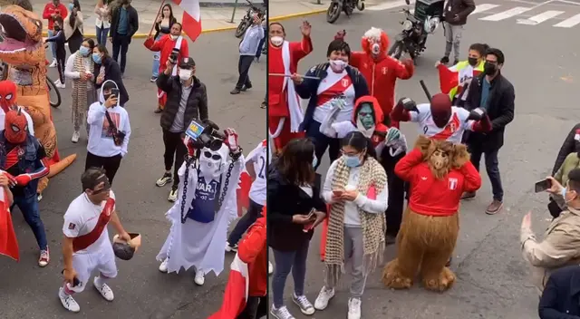 Hinchas peruanos llegaron al hotel de concentración de la selección en Miraflores. Hinchas peruanos llegaron al hotel de concentración de la selección en Miraflores.