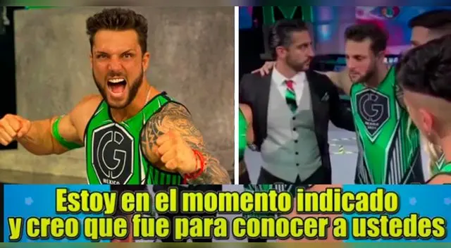 Nicola Porcella la hace de 'coach' de Guerreros México luego de la aplastante derrota a EEG Perú. Nicola Porcella la hace de 'coach' de Guerreros México luego de la aplastante derrota a EEG Perú.