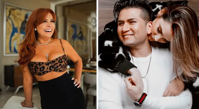 Magaly Medina demuestra su cercana relación con Deyvis Orosco y Cassandra Sánchez. Magaly Medina demuestra su cercana relación con Deyvis Orosco y Cassandra Sánchez.
