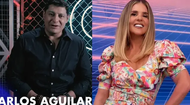 Carlos Alberto Aguilar tildó de maleducada a Johanna San Miguel. Carlos Alberto Aguilar tildó de maleducada a Johanna San Miguel.