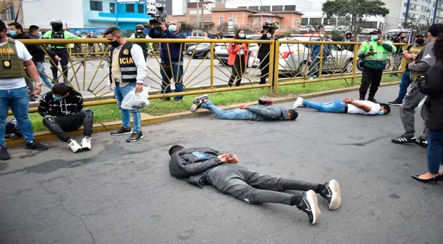 Fueron reducidos por la PNP