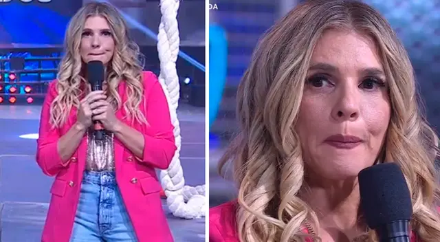 Johanna San Miguel se quiebre tras palabras de la conductora de México. Johanna San Miguel se quiebre tras palabras de la conductora de México.