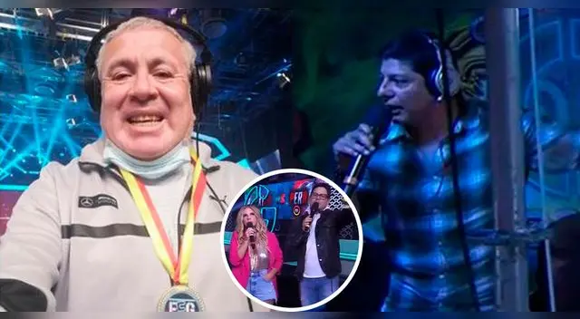 Gian Piero Díaz y Johanna San Miguel se enfrentaron 'al zar', quien les faltó el respeto en vivo.