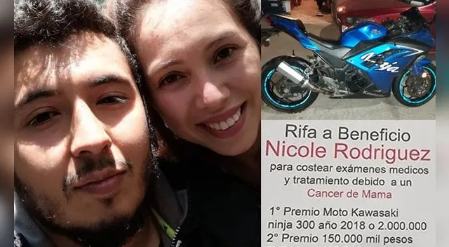 El hombre tiene fe que la madre de sus dos hijos supere el cáncer.