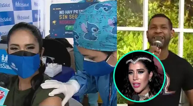 Melissa Paredes llegó a Playa Miller para recibir su primera dosis de la vacuna Sinopharm, y Edson Dávila no pudo dejar de recordar lo que le pasó en Reinas del Show. Melissa Paredes llegó a Playa Miller para recibir su primera dosis de la vacuna Sinopharm, y Edson Dávila no pudo dejar de recordar lo que le pasó en Reinas del Show.