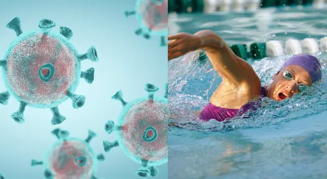 Se recomienda mantener distancia de otros nadadores.