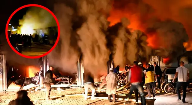 El incendio fue notificado este miércoles a las 19H00 GMT en la ciudad occidental de Tetovo. El incendio fue notificado este miércoles a las 19H00 GMT en la ciudad occidental de Tetovo.