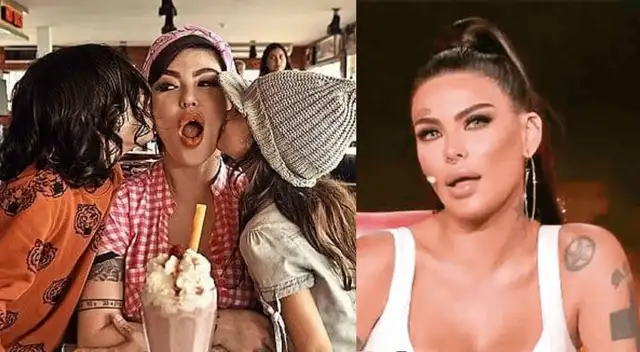 Angie Jibaja molesta porque su hijo Janko tiene canal de YouTube.