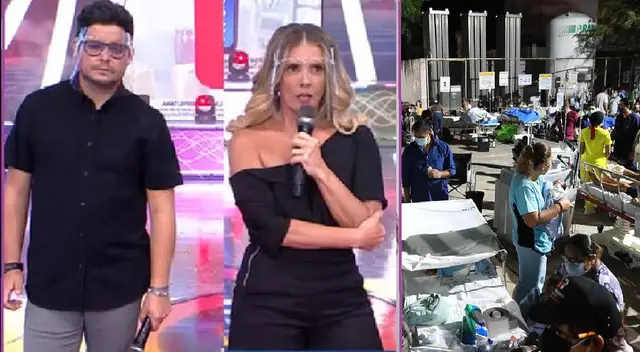 Los conductores de Esto es guerra revelaron que el sismo se dio tras su regreso al Perú.