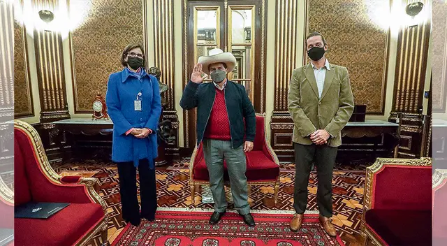 Pedro Castillo se reunió con representantes del Consejo de la Prensa Peruana. Pedro Castillo se reunió con representantes del Consejo de la Prensa Peruana.