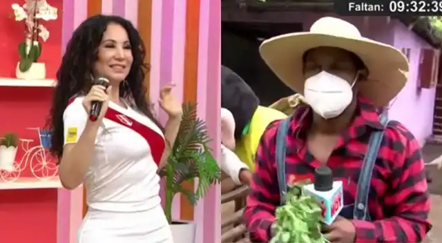 Giselo se encontraba haciendo un enlace en el zoológico de Huachipa cuando empezó a correr junto a algunos pavos y pollos, y las conductoras de América Hoy se burlaron.