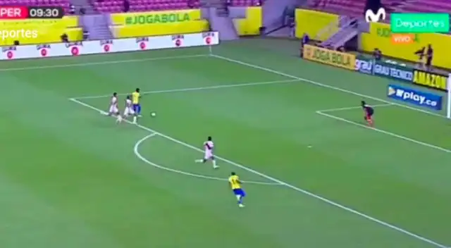 Pedro Gallese salvó el arco peruano ante el inminente ataque de Brasil.