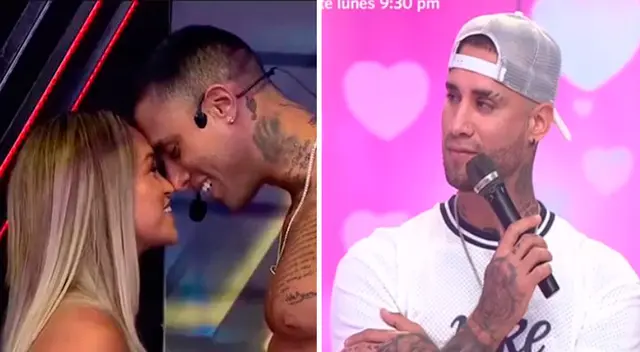 Jota Benz y su tierna declaratoria de amor a Angie Arizaga.