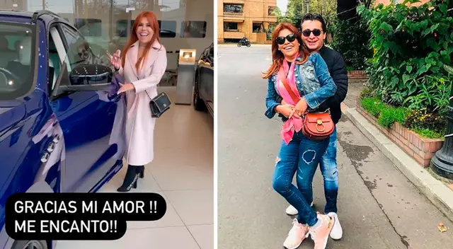 Magaly Medina recibe exclusiva camioneta Maserati. Magaly Medina recibe exclusiva camioneta Maserati.