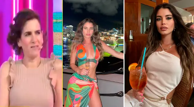 Gigi Mitre en desacuerdo con la vida social de Flavia Laos.