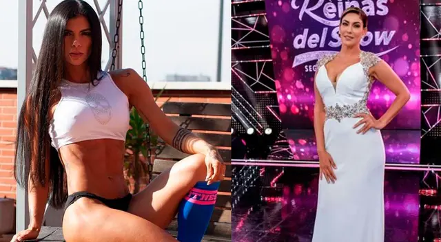 Giannina Luján desaprueba Tilsa Lozano como jurado en 'Reinas del show 2'.