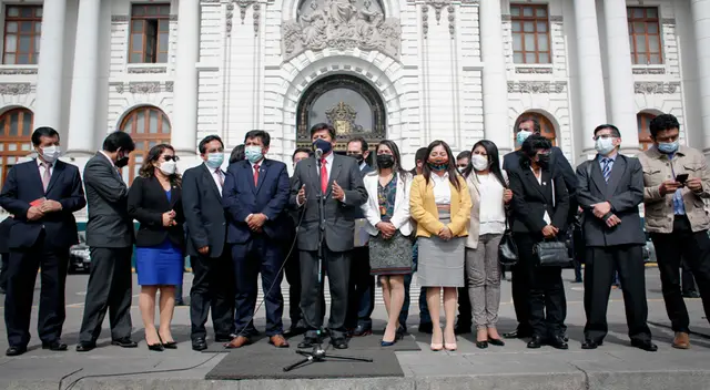 Congresistas de Perú Libre, presentaron propuesta de ley ante la Comisión de Constitución.