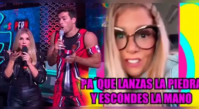 Johanna San Miguel se enfrentó a una usuaria que criticó su programa.