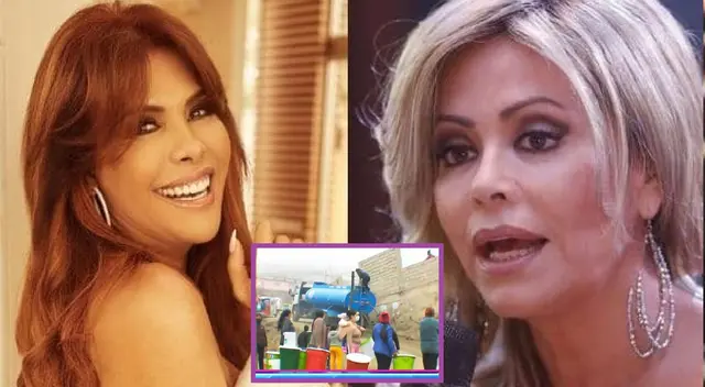 Piden a Gisela Valcárcel ser solidaria como Magaly Medina.
