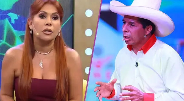 Magaly Medina le pide al presidente Pedro Castillo hacer acto de presencia. Magaly Medina le pide al presidente Pedro Castillo hacer acto de presencia.