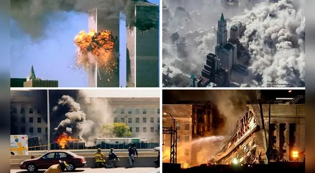 Estas son las películas y series sobre el 11S para hacer un maratón y enterarte de todo. Foto: AFP/Composición Estas son las películas y series sobre el 11S para hacer un maratón y enterarte de todo. Foto: AFP/Composición