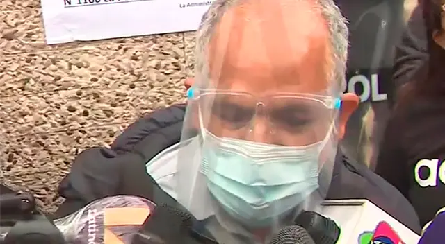 Sebastián Chávez se acercó a la Morgue Centra del Callao.