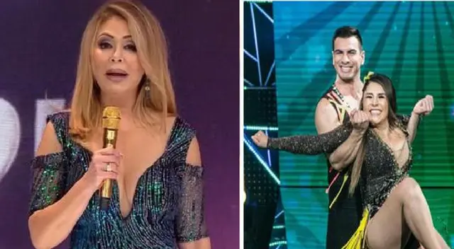 Gisela Valcárcel evidenció ensayos de Reinas del show.