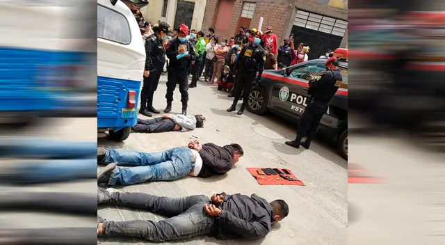 PNP detuvo a tres sujetos conformadas por una mujer. PNP detuvo a tres sujetos conformadas por una mujer.