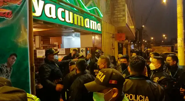 Pese a la presencia de las autoridades, los intervenidos salieron despavoridos. Pese a la presencia de las autoridades, los intervenidos salieron despavoridos.