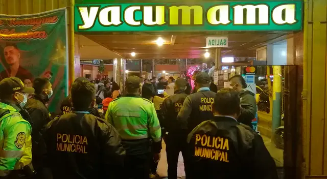 Pese a la presencia de las autoridades, los intervenidos salieron despavoridos. Pese a la presencia de las autoridades, los intervenidos salieron despavoridos.