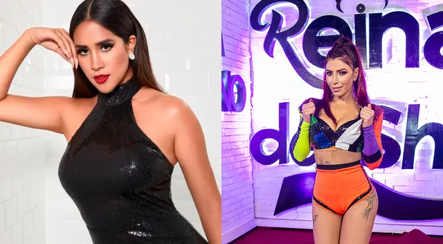 Melissa Paredes molesta con Milena Zárate.