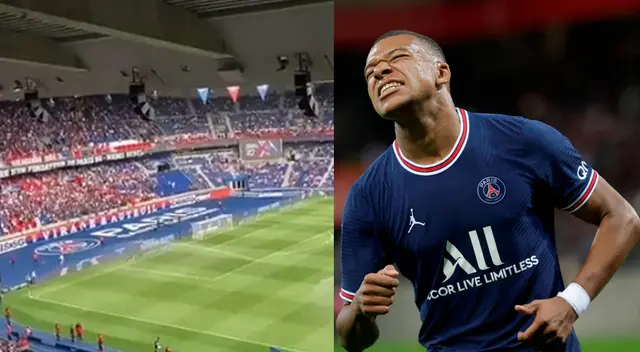 Hinchas del PSG hicieron notar su molestia con Kylian Mbappé y video es viral en redes sociales. Hinchas del PSG hicieron notar su molestia con Kylian Mbappé y video es viral en redes sociales.
