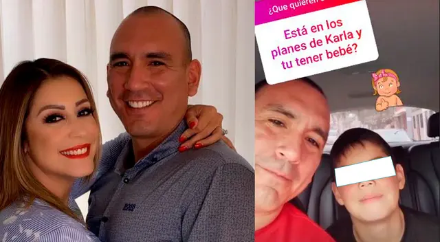 Hijo de Karla Tarazona quiere hermanita.