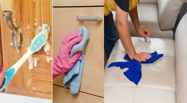 Trucos caseros para limpiar los muebles de la casa.