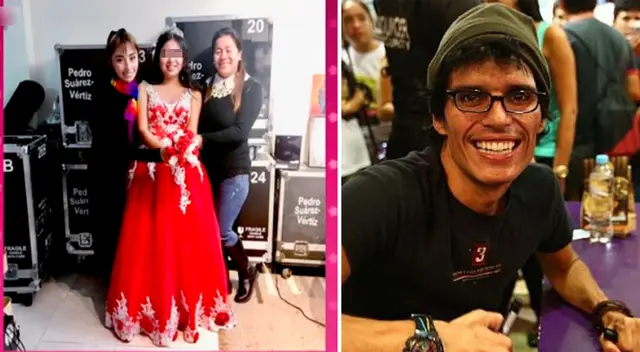 Pedro Suárez Vértiz realizó tierno detalle por quiceañera.