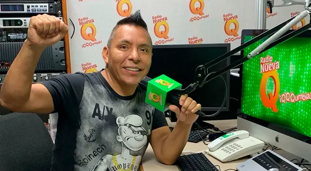 Edwin Sierra lleva once años al frente del programa Cumbias y risas. Edwin Sierra lleva once años al frente del programa Cumbias y risas.
