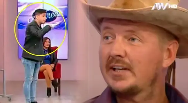 Gringo Karl y pareja de Flor de Huaraz provocaron tenso momento.