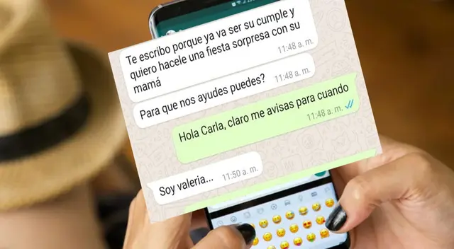 Llamativo chat de WhatsApp ha generado diversas reacciones en los usuarios de las redes sociales. Llamativo chat de WhatsApp ha generado diversas reacciones en los usuarios de las redes sociales.