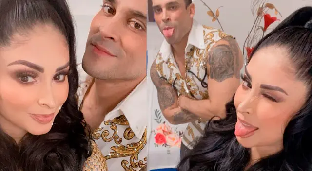 La cantante Pamela Franco confesó que su pareja, Christian Domínguez, siempre está detrás de ella. La cantante Pamela Franco confesó que su pareja, Christian Domínguez, siempre está detrás de ella.