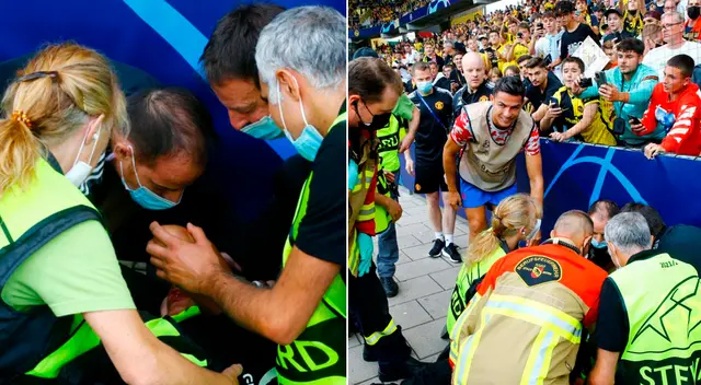 El hecho ocurrió cuando el conjunto británico realizaba el calentamiento. El hecho ocurrió cuando el conjunto británico realizaba el calentamiento.