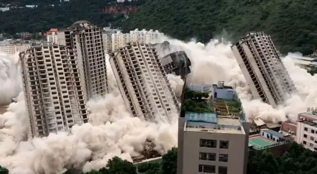 Edificios estaban inconclusos y las obras no se reanudaban desde hace 8 años. Edificios estaban inconclusos y las obras no se reanudaban desde hace 8 años.