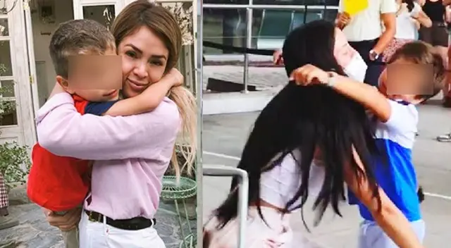 Sheyla Rojas responde por qué no se llevó a Antoñito a México. Sheyla Rojas responde por qué no se llevó a Antoñito a México.