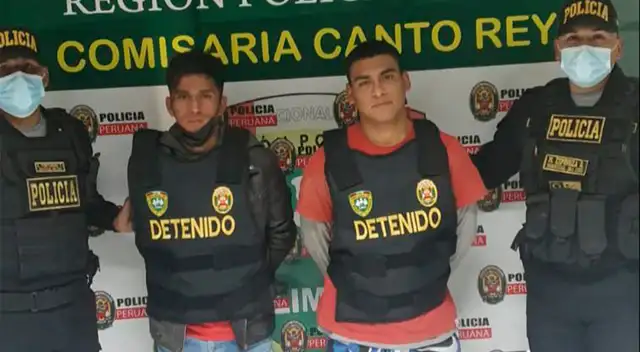 SJL: PNP detiene a dos sujetos que peleaban y tenían en su poder una ...