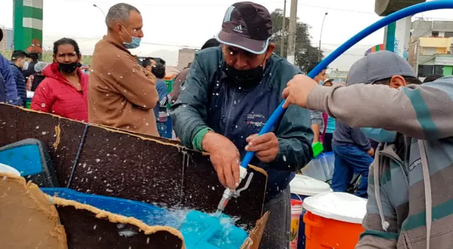 Restablecerán el servicio de agua en San Juan de Lurigancho. Restablecerán el servicio de agua en San Juan de Lurigancho.
