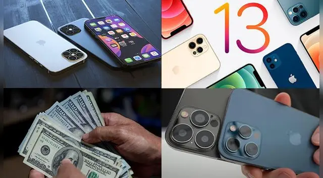 Conoce el precio del iPhone 13 Pro, el iPhone 13 Pro Max y el iPhone 13 mini.