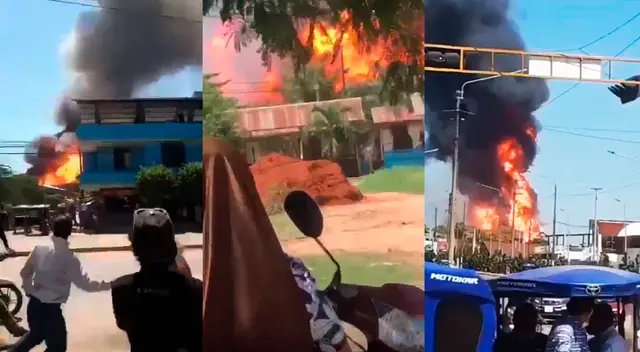 Incendio de código IV se registró en Pucallpa. Incendio de código IV se registró en Pucallpa.